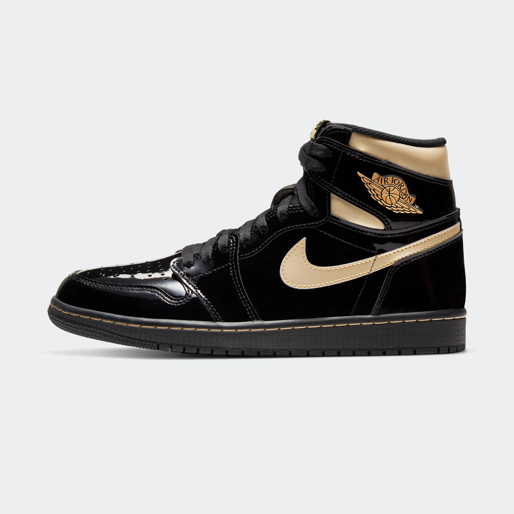 Air Jordan 1 Retro High OG "Black & Metallic Gold" (November 30, 2020)