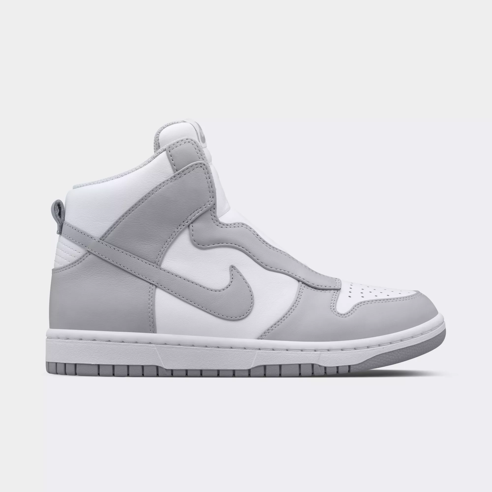 Sacai x Nike Dunk High Lux "Wolf Grey"