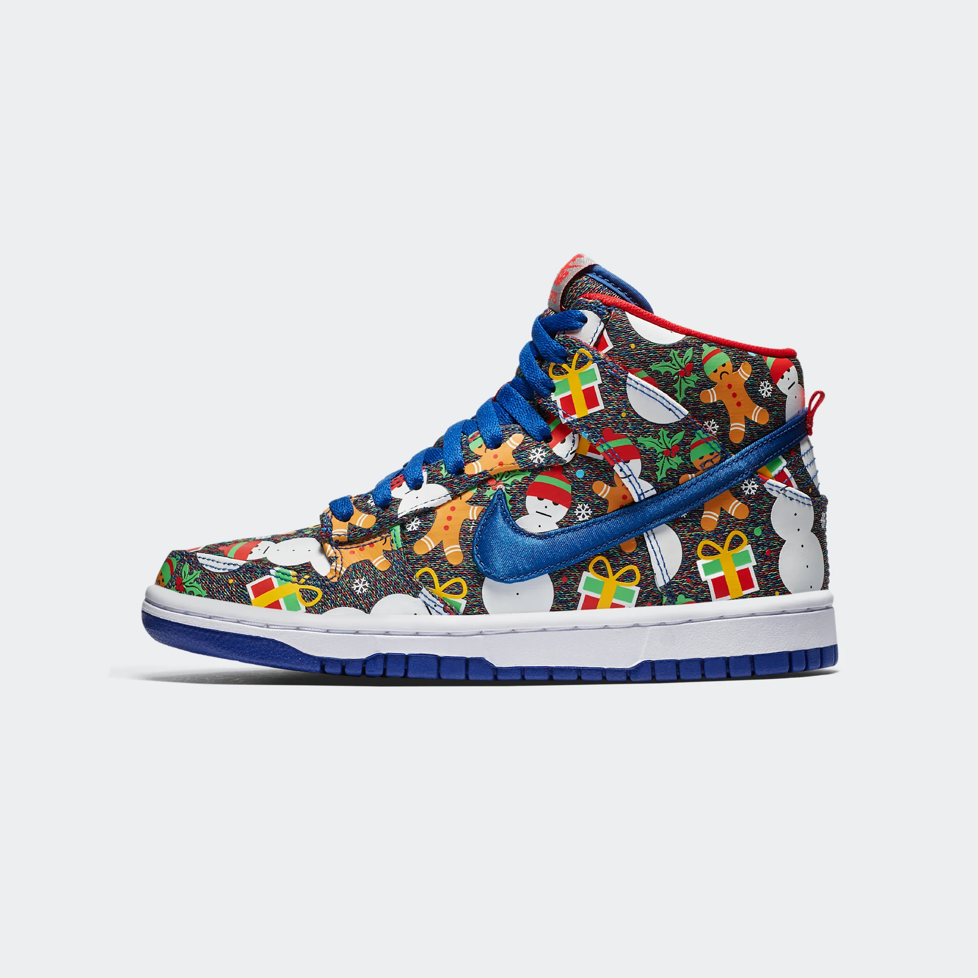 Nike SB Dunk High QS GS "Ugly Christmas Sweater" 2017