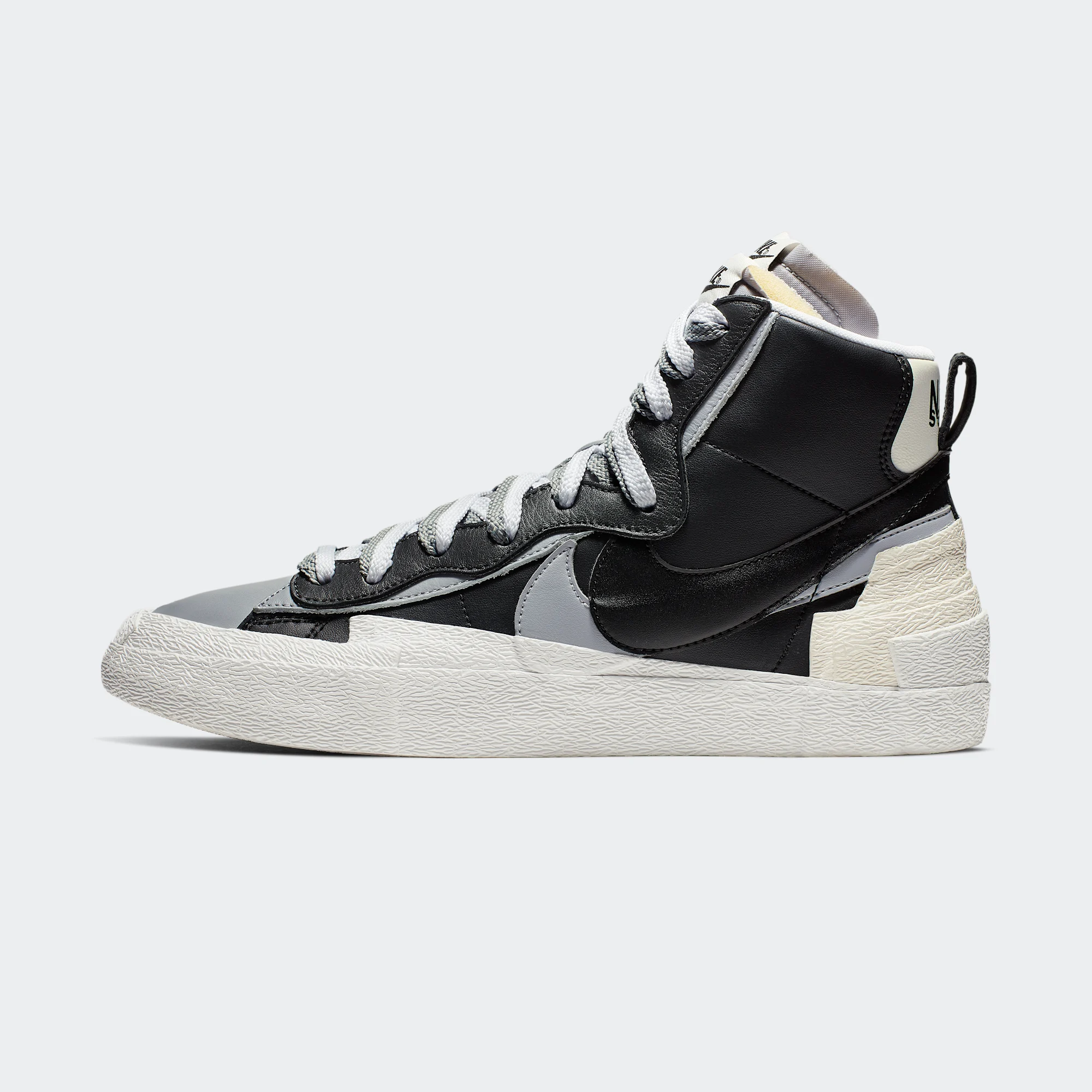Sacai x Nike Blazer Mid "Black & Grey"