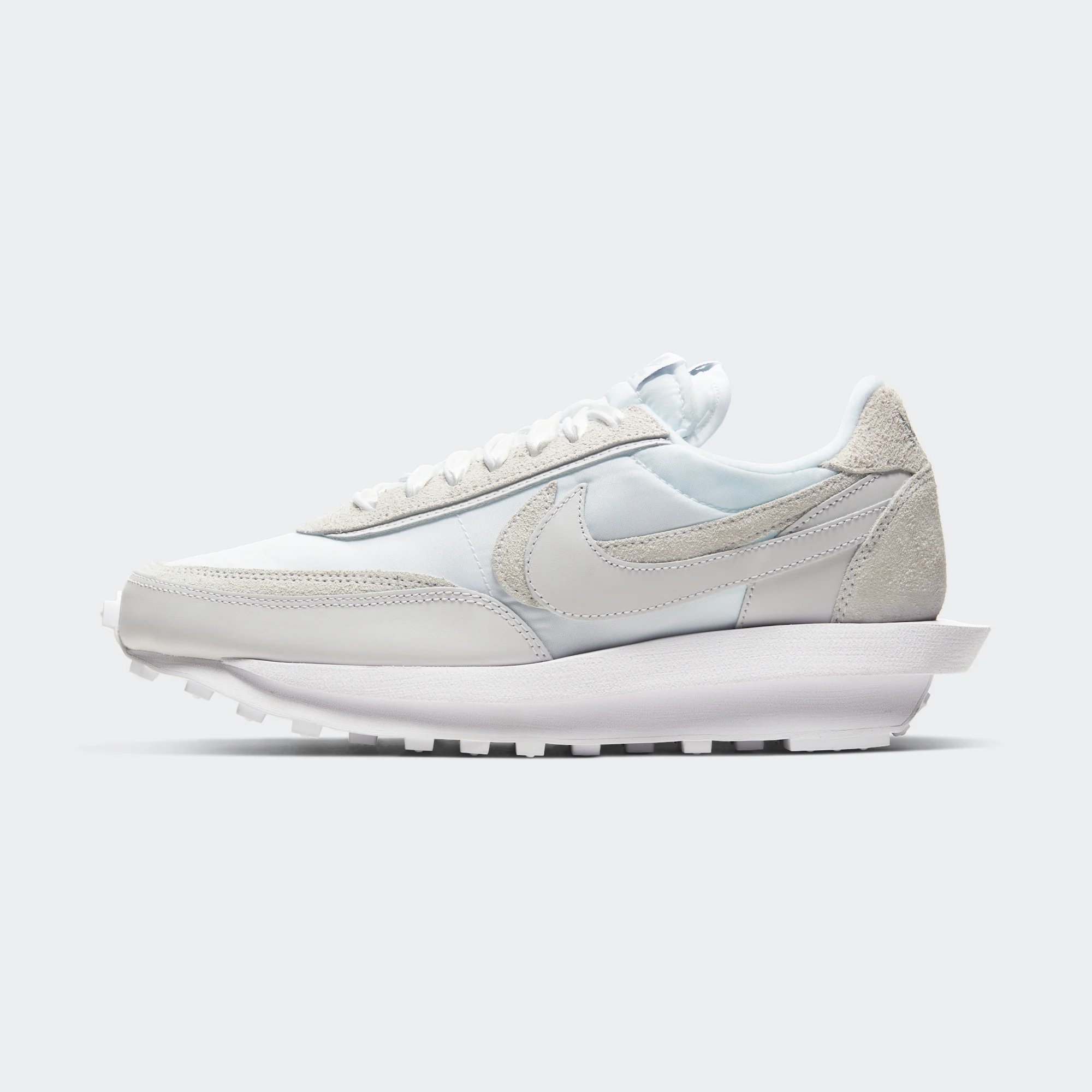 Sacai x Nike LDWaffle "White Nylon"
