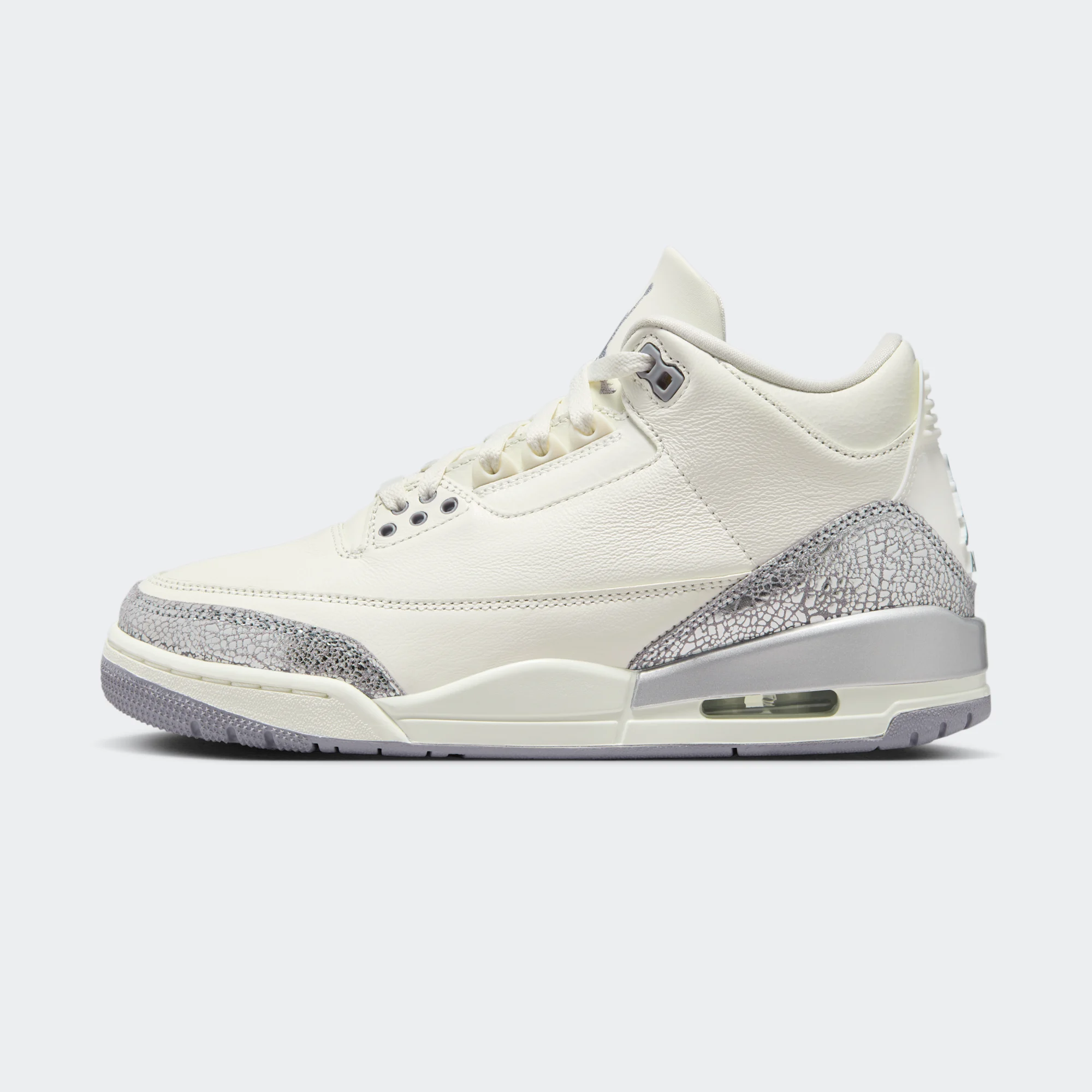 Air Jordan 3 Retro (W) "Sail & Cement Grey" - Jordan sneakers (April 12, 2025)
