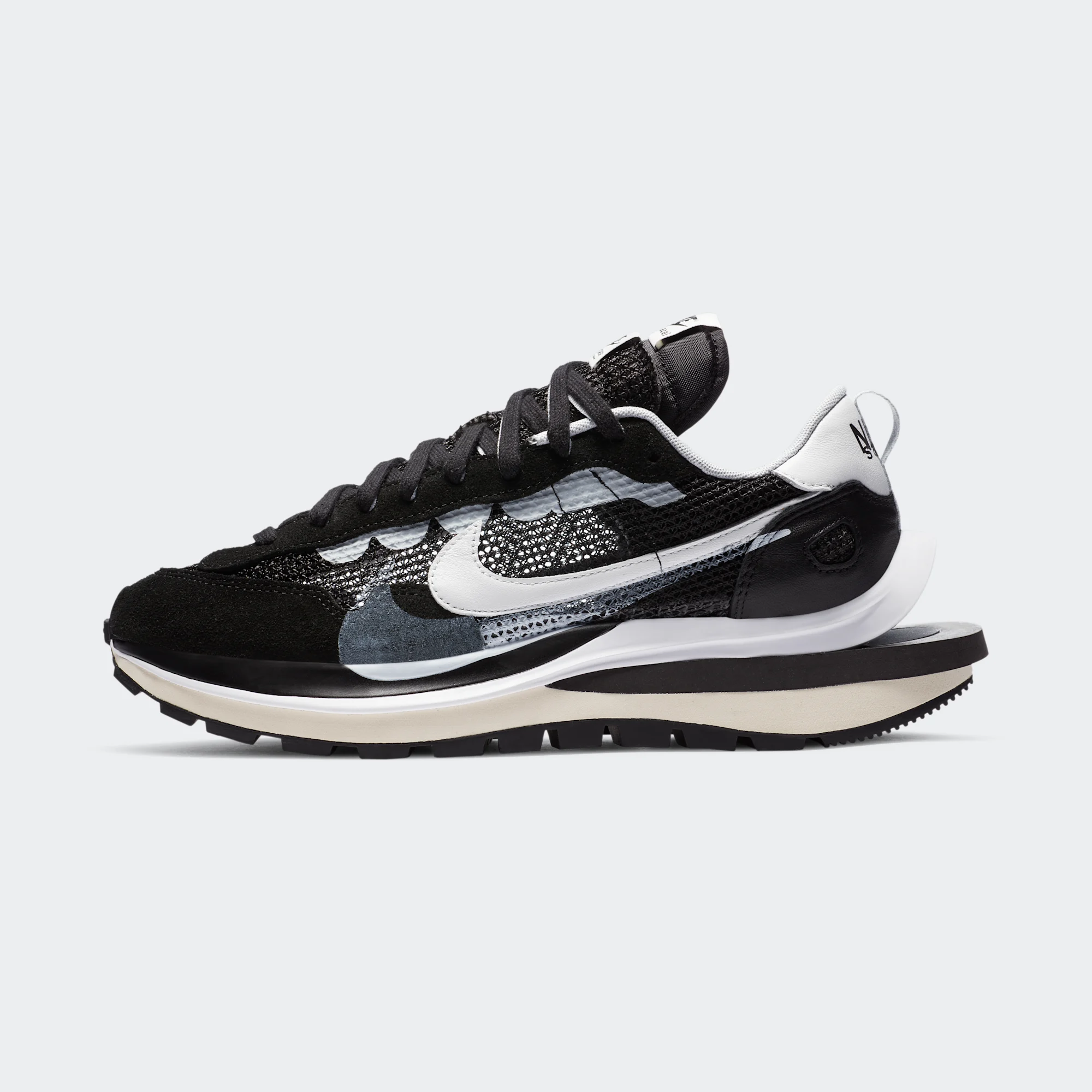 Sacai x Nike VaporWaffle "Black & White"