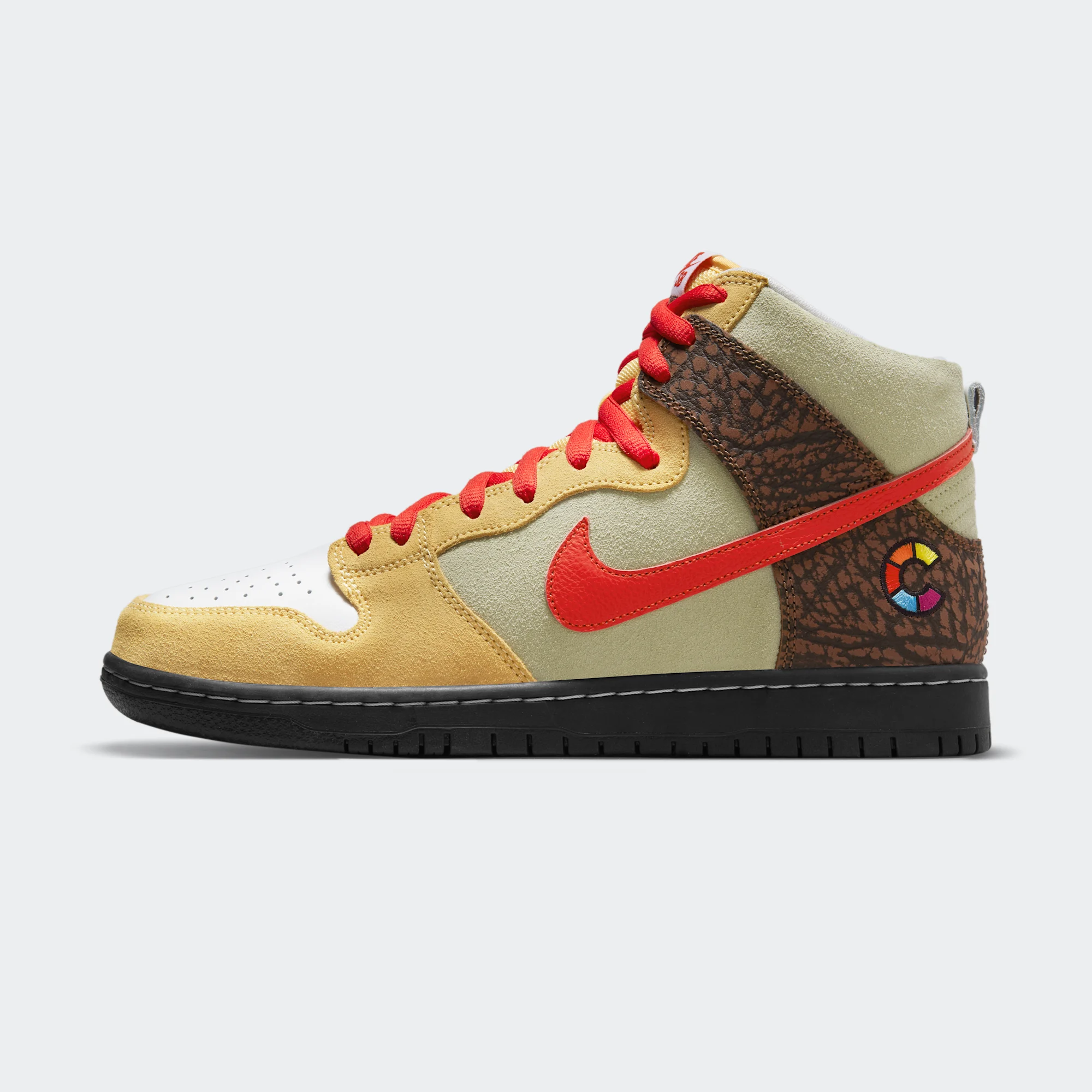 Color x Nike SB Dunk High Pro ISO "Kebab & Destroy"