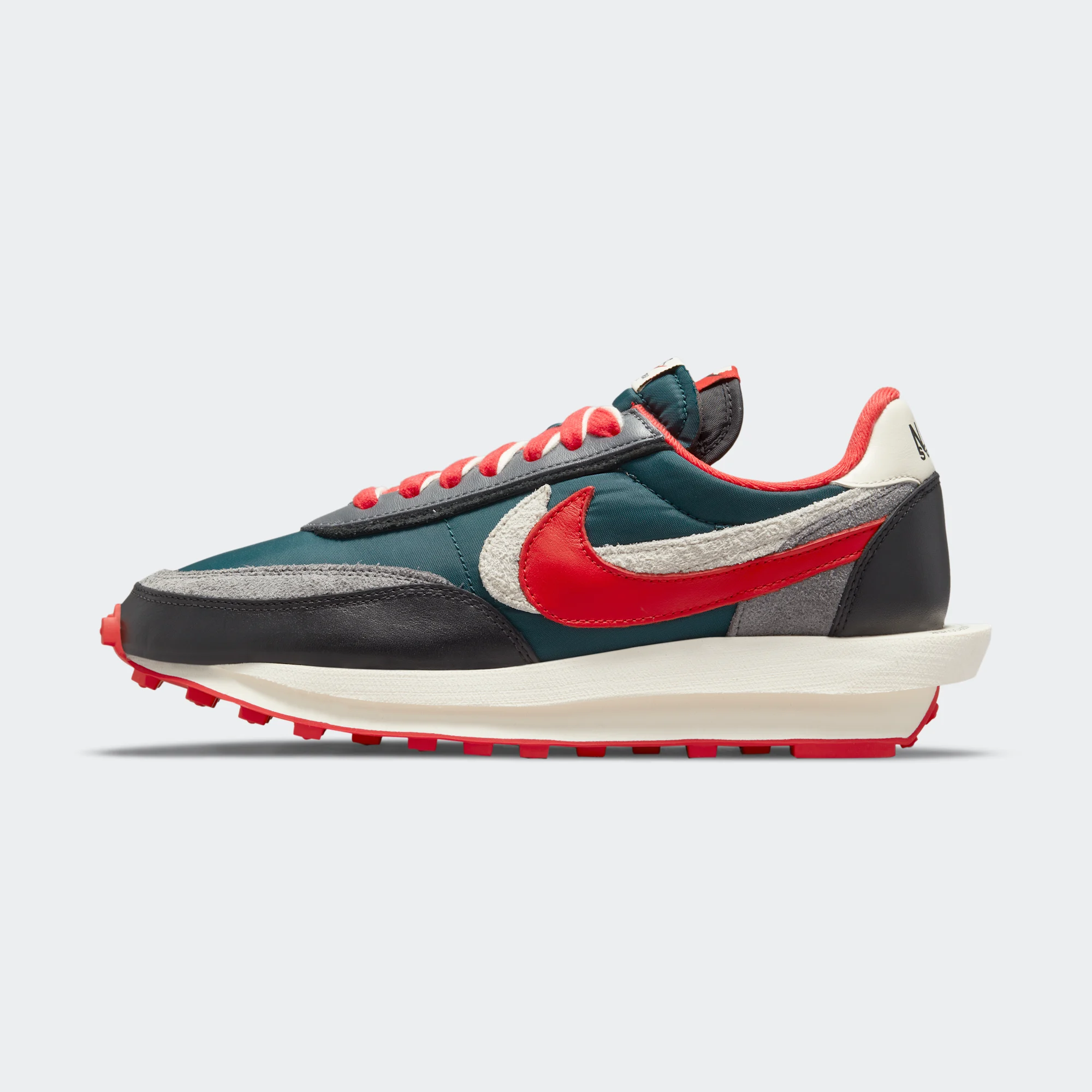 Sacai x Undercover x Nike LDWaffle "University Red"