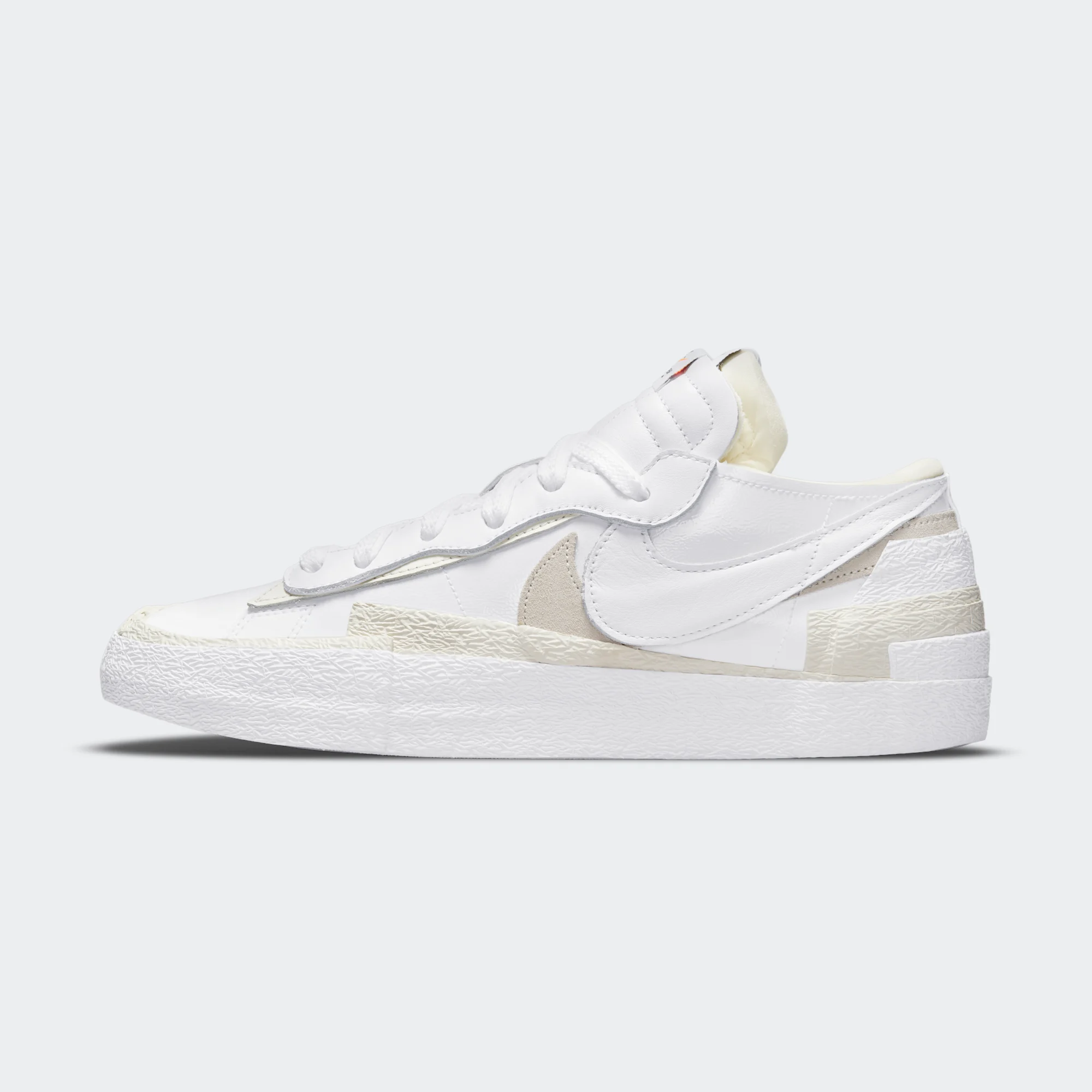 Sacai x Nike Blazer Low "White Patent"