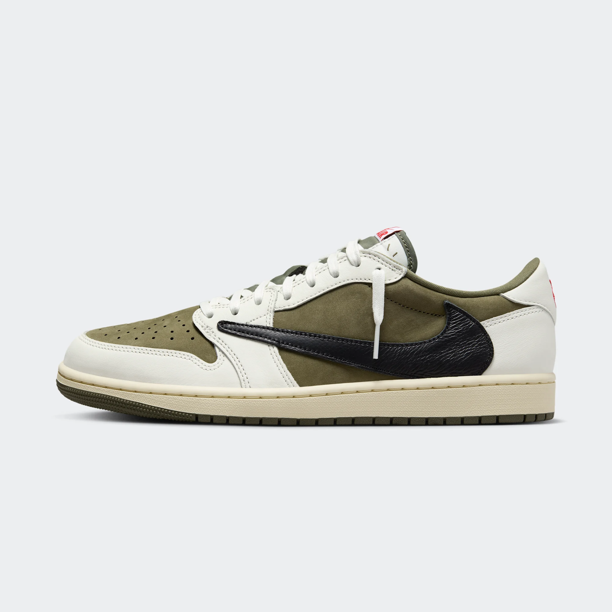 Travis Scott x Air Jordan 1 Retro Low OG SP "Medium Olive" - Jordan sneakers (September 28, 2024)