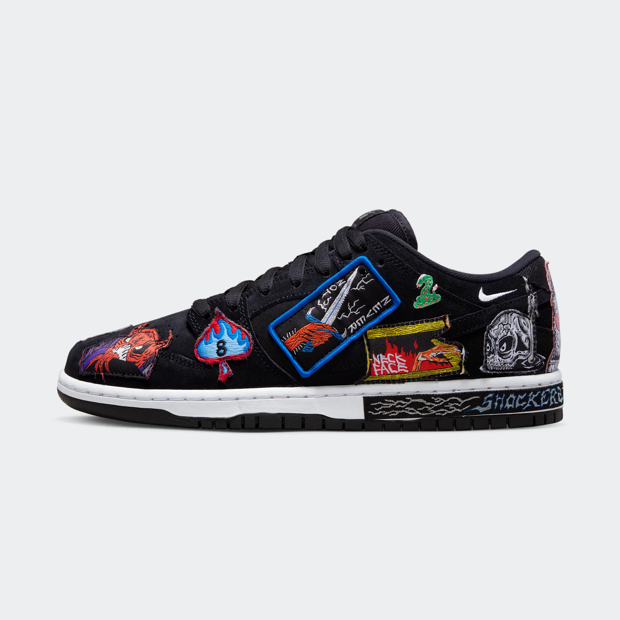 Neckface x Nike SB Dunk Low Pro QS "Black"