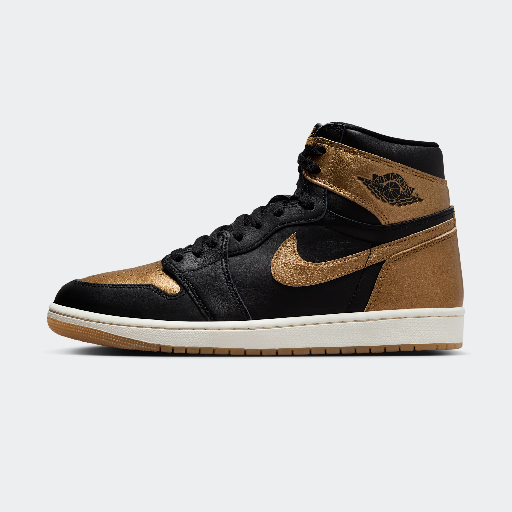 Air Jordan 1 Retro High OG "Black and Gold" - Jordan sneakers (August 10, 2024)