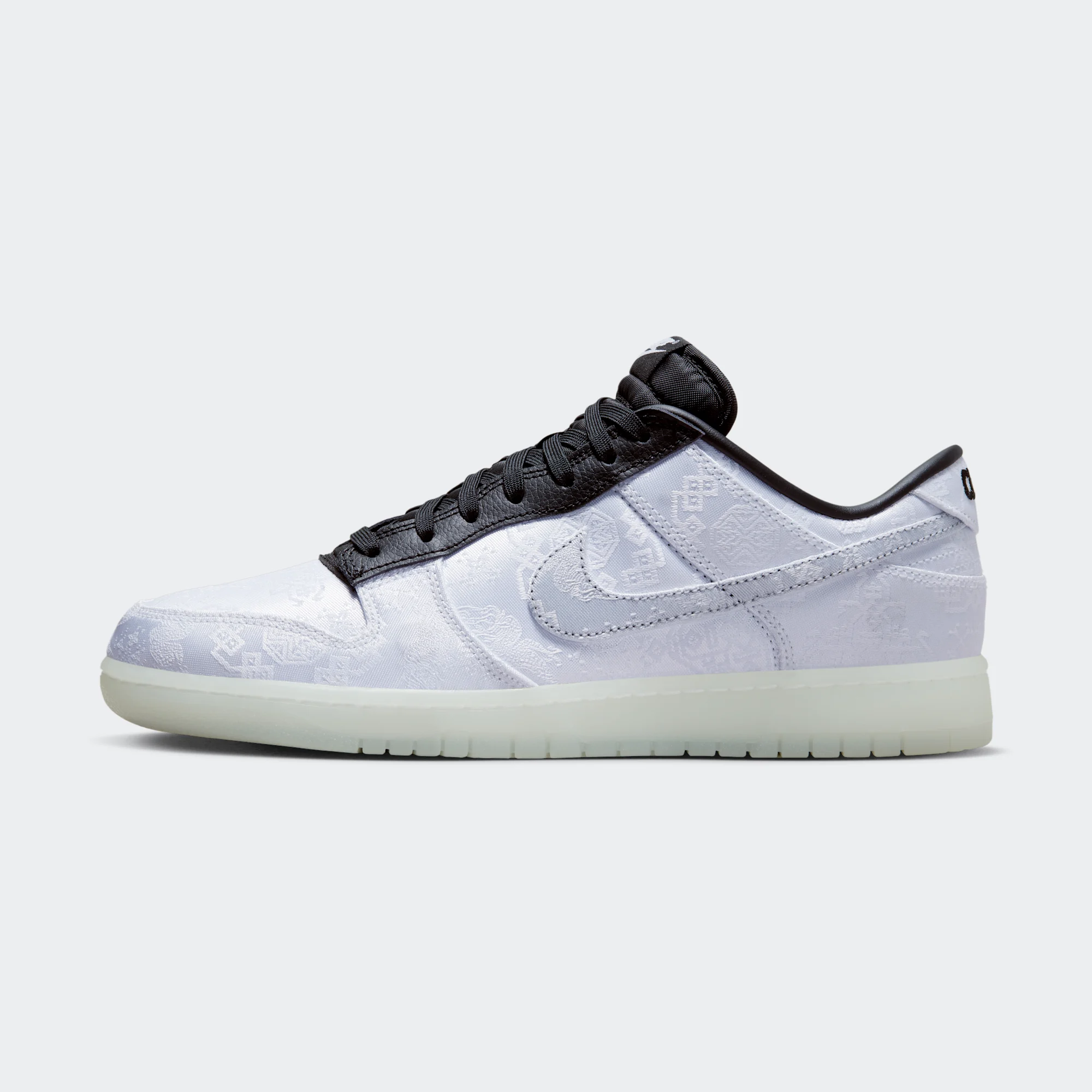 Fragment x CLOT x Nike Dunk Low "White"