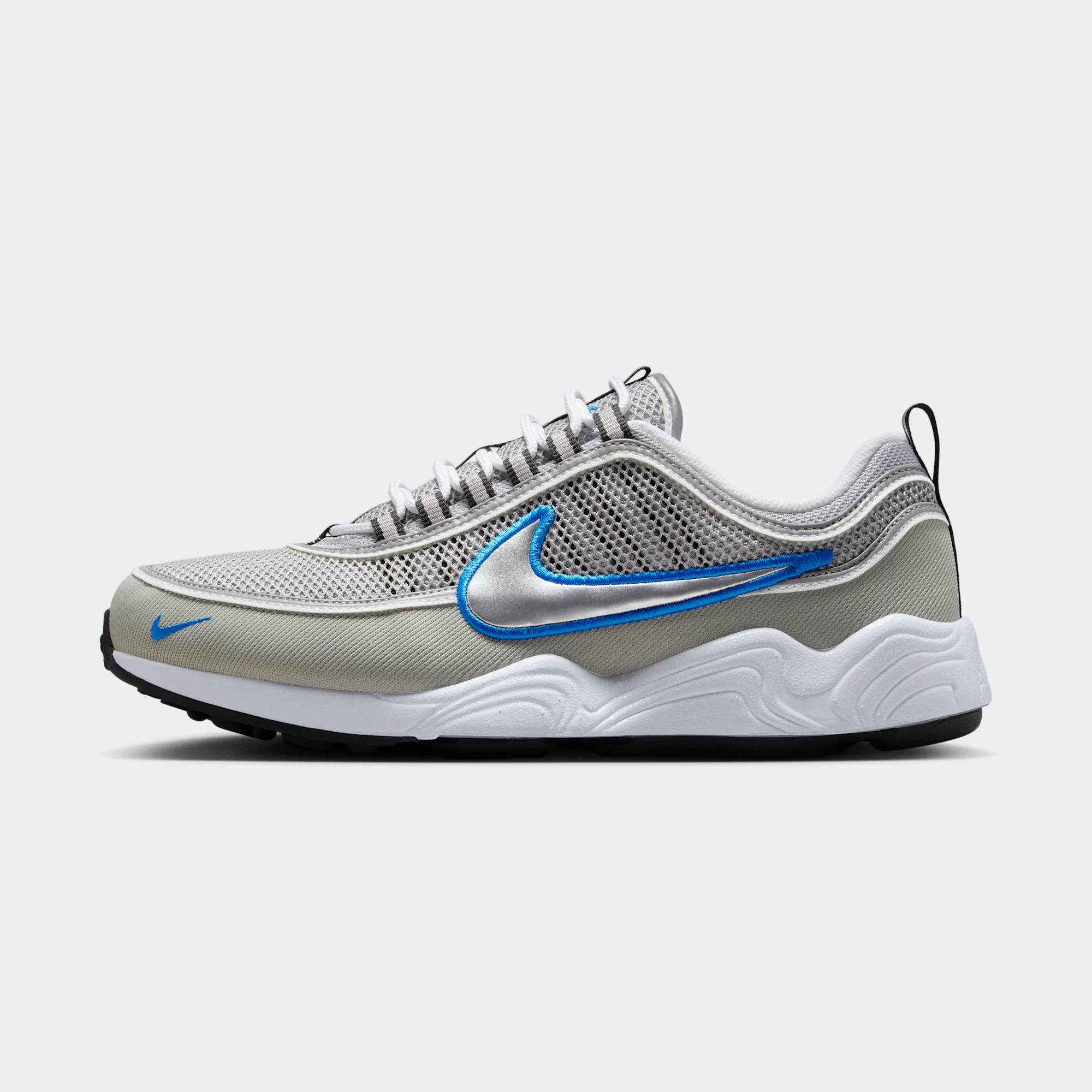 Nike Air Zoom Spiridon SP "Metallic Silver & Signal Blue" - Nike sneakers (February 13, 2025)