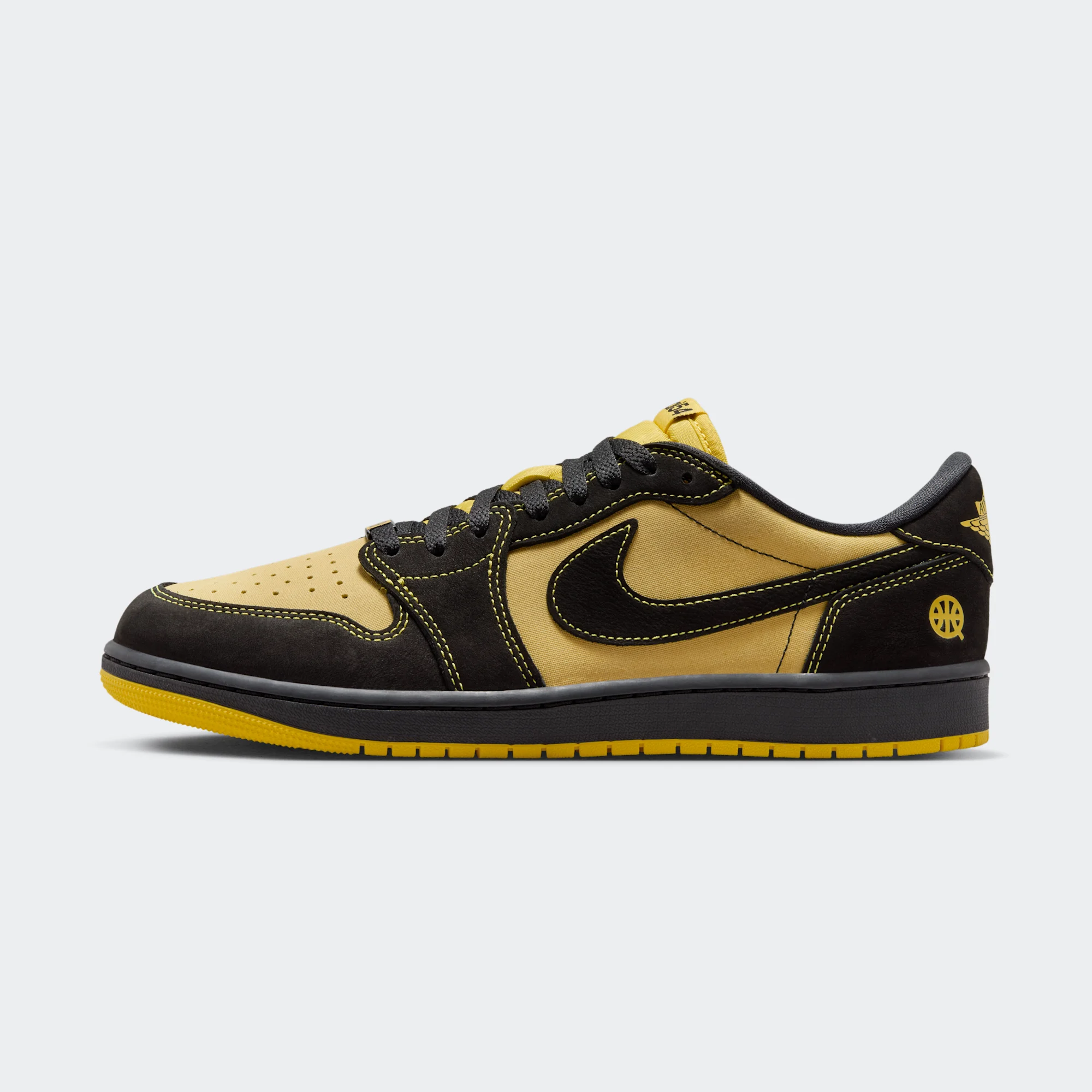 Quai 54 x Air Jordan 1 Retro Low OG "Tour Yellow"