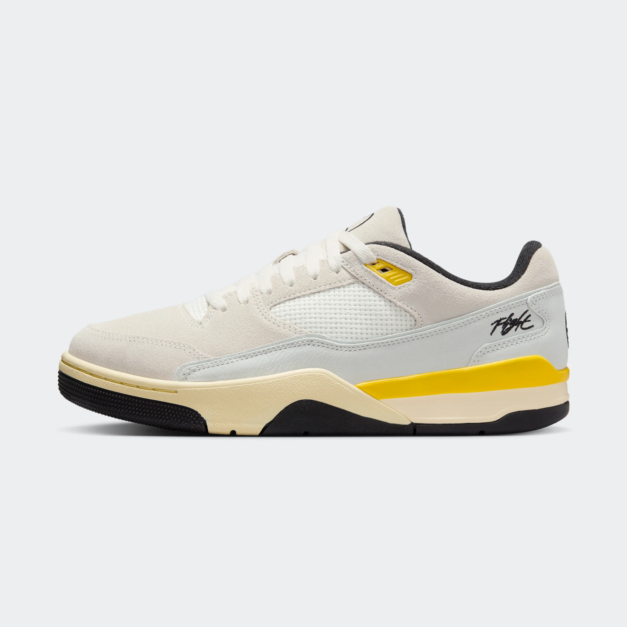 Quai 54 x Jordan Flight Court "Sail & Tour Yellow" - Jordan sneakers (June 13, 2025)